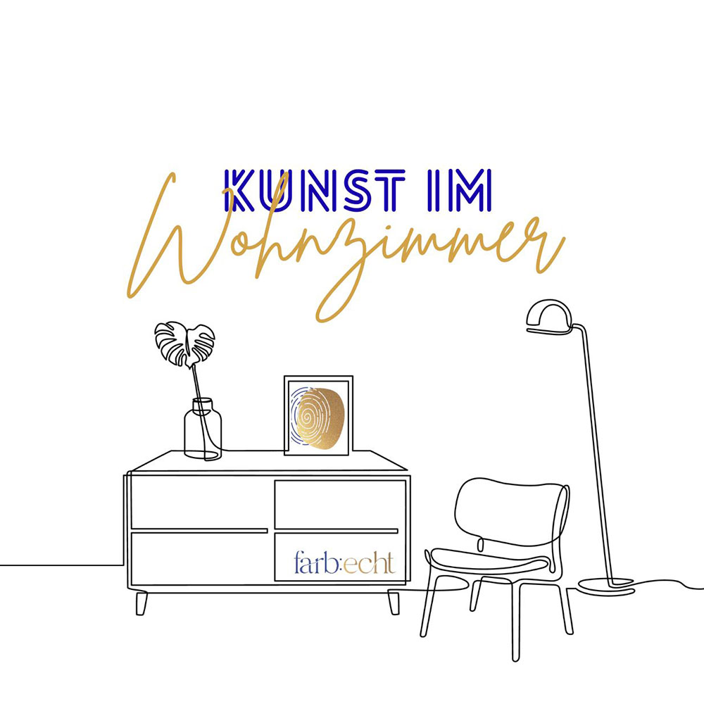 Kunst im Wohnzimmer - Kreativworkshops von Farbecht Kunsttherapie